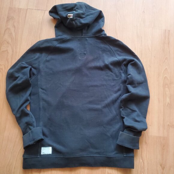 Men's VISVIM Black Zip-Up Hoodie Size 3 Made In Japan VGUC - Picture 2 of 8